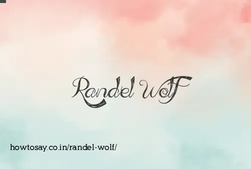 Randel Wolf