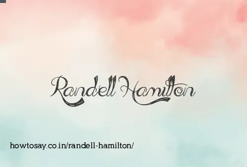 Randell Hamilton
