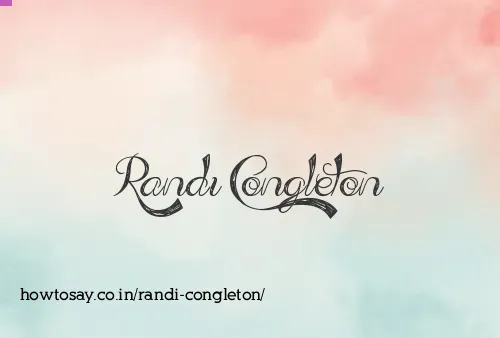 Randi Congleton