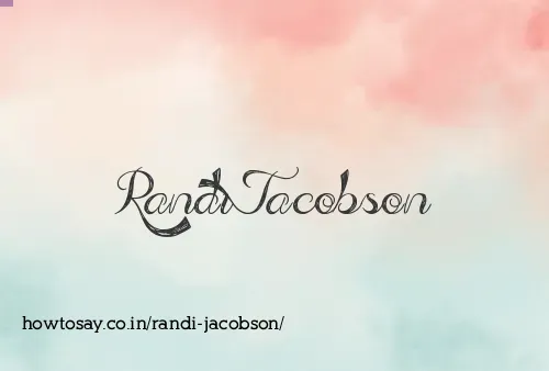 Randi Jacobson