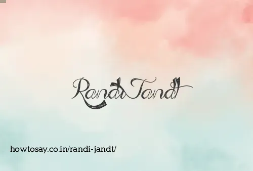 Randi Jandt