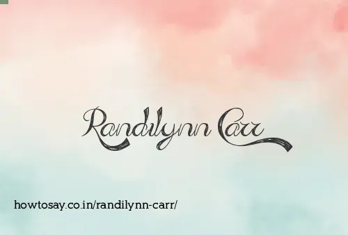 Randilynn Carr