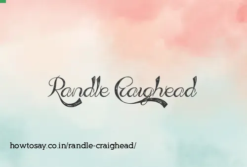 Randle Craighead