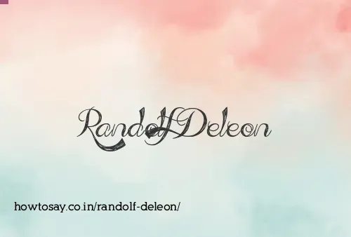 Randolf Deleon