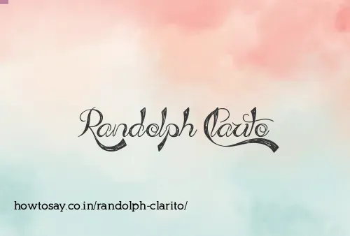 Randolph Clarito
