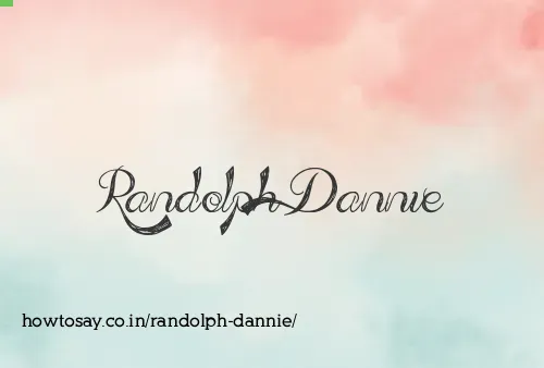 Randolph Dannie