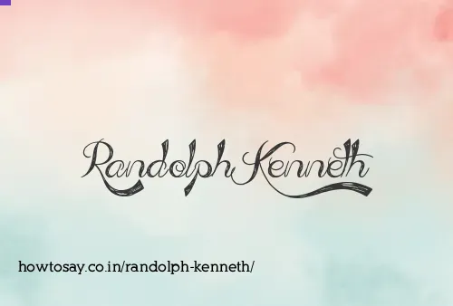 Randolph Kenneth