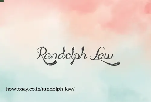 Randolph Law