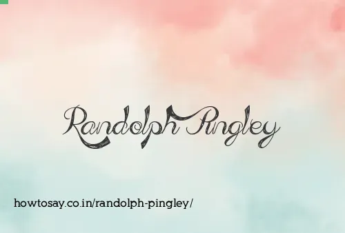 Randolph Pingley