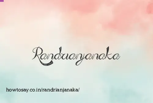 Randrianjanaka