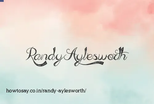 Randy Aylesworth