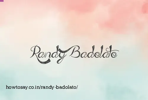 Randy Badolato