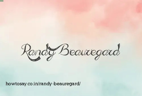 Randy Beauregard