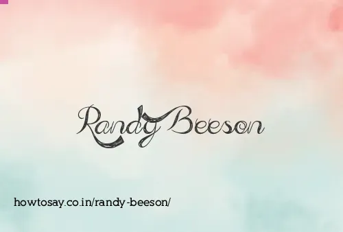 Randy Beeson