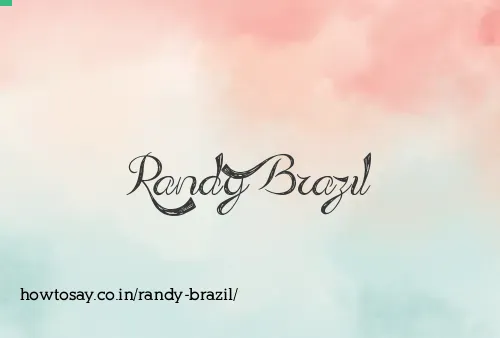 Randy Brazil