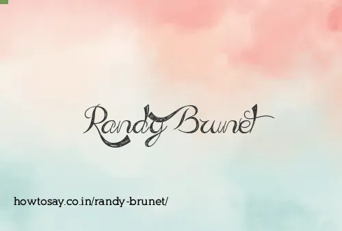 Randy Brunet