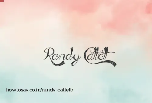 Randy Catlett