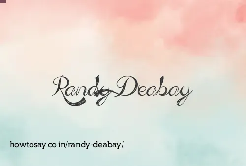 Randy Deabay