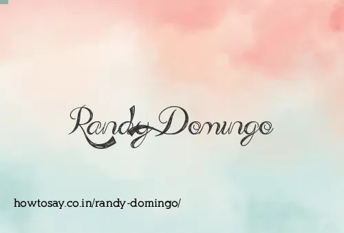 Randy Domingo