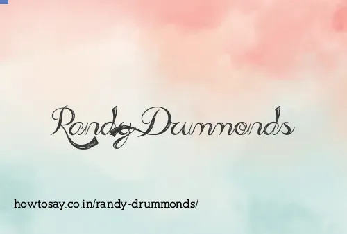 Randy Drummonds