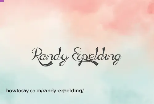 Randy Erpelding