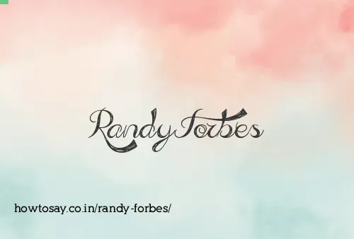 Randy Forbes