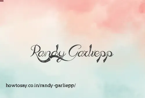 Randy Garliepp
