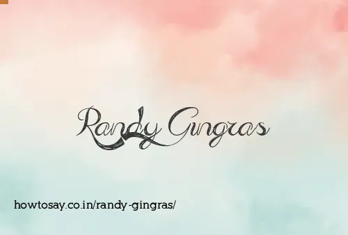 Randy Gingras