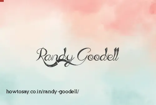 Randy Goodell