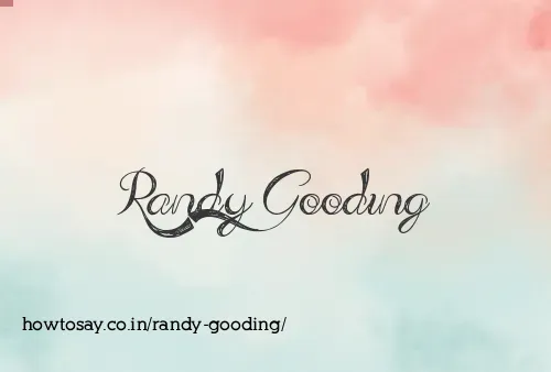 Randy Gooding