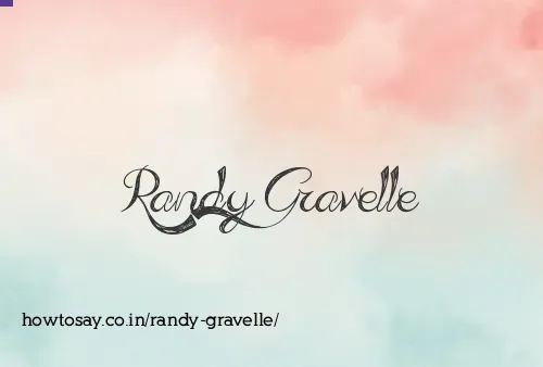 Randy Gravelle
