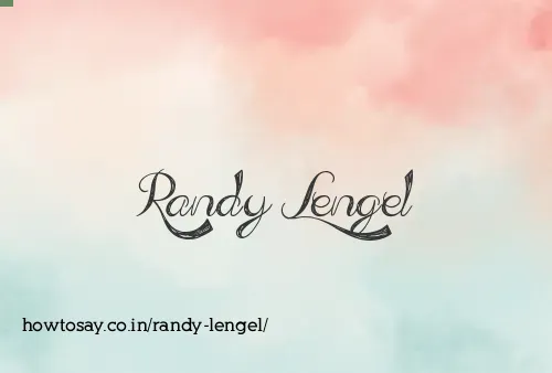 Randy Lengel