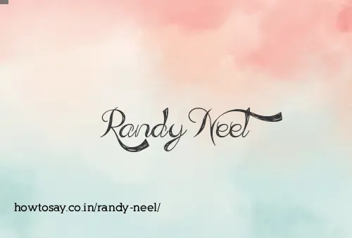 Randy Neel