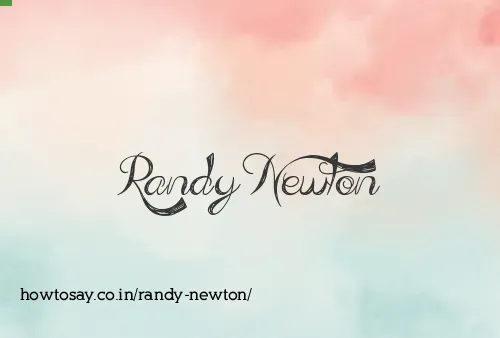 Randy Newton