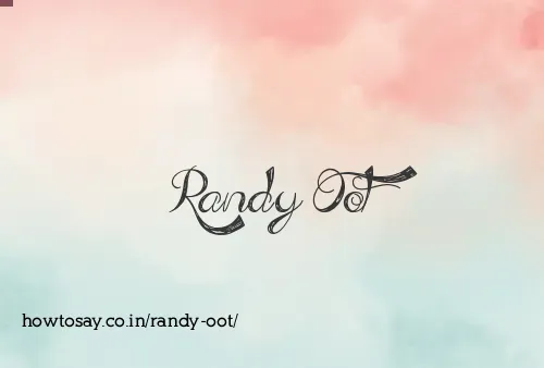 Randy Oot