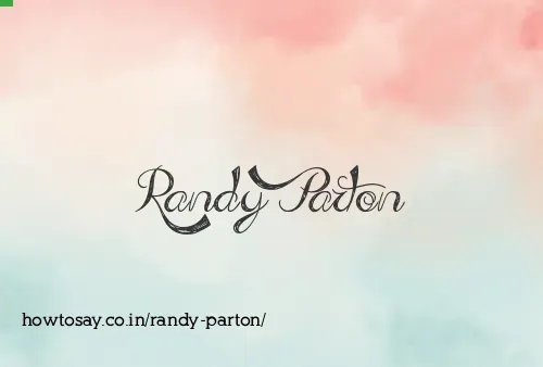 Randy Parton