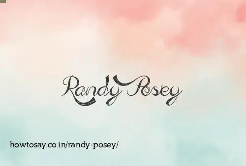 Randy Posey