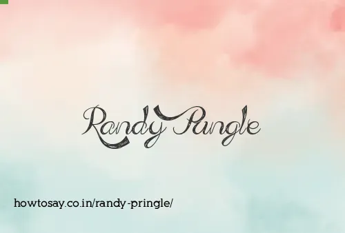Randy Pringle