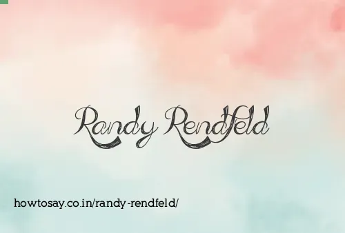 Randy Rendfeld