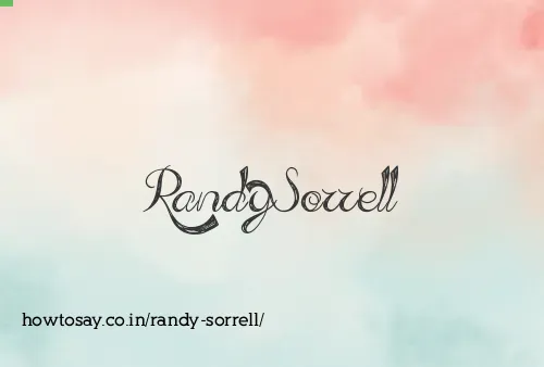 Randy Sorrell