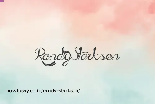 Randy Starkson