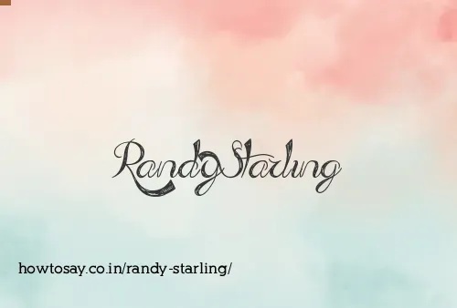 Randy Starling