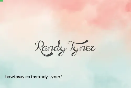 Randy Tyner