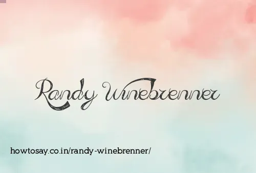 Randy Winebrenner