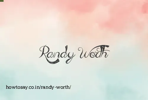 Randy Worth