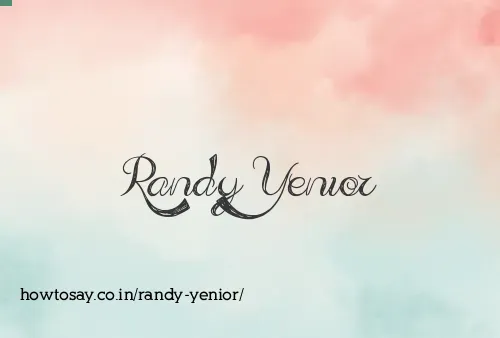Randy Yenior