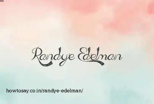 Randye Edelman