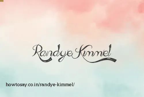 Randye Kimmel