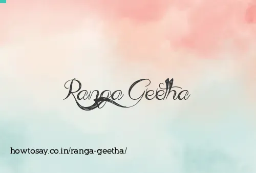 Ranga Geetha