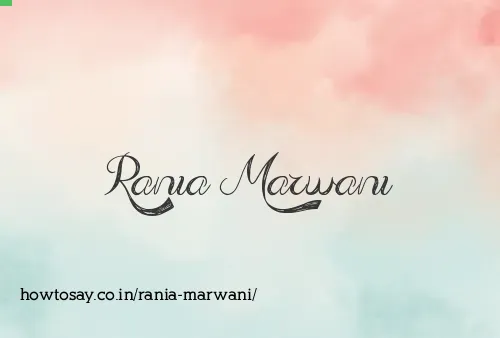 Rania Marwani